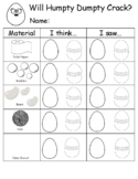 Humpty Dumpty Science Experiment