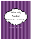 Hundred Chart Activities - What's My Number?