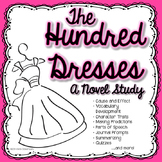 Hundred Dresses Novel Study & Activities | Hundred Dresses