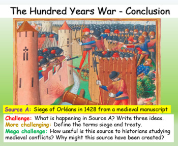 Preview of Hundred Years War and Joan of Arc