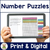Number Activity Bundle Printable & Digital
