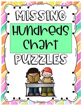 Preview of Hundreds Chart Pattern Puzzles