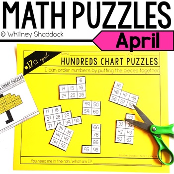 Hundreds Chart Puzzles For First Grade