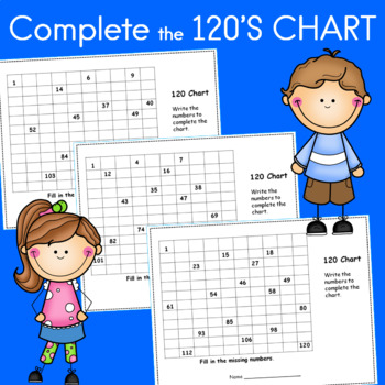 Preview of Hundreds Chart to 120 Activities for First Grade Math