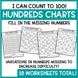 Hundreds Charts | Fill in the Missing Numbers