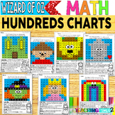 Hundreds Charts | Wizard of Oz | Math Centers | Math Revie