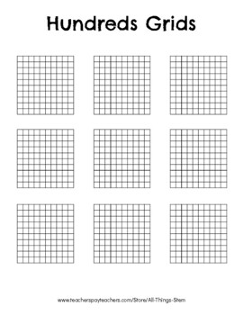 Preview of Hundreds Grids FREE!