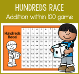Hundreds Race Game - Addition within 100 - Fun Maths - Num