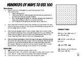 Hundreds of Ways to Use 100