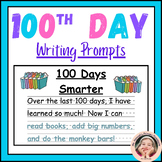 Hundredth Day (100th Day) Writing Prompts- Pets, Travel, D