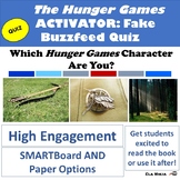 Hunger Games Activity: Buzzfeed Quiz- Which Hunger Games C