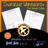Hunger Games Character Word Search