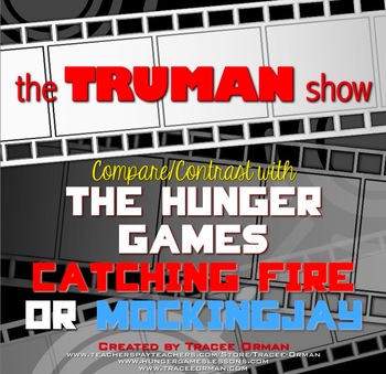 Preview of Hunger Games Compare/Contrast with The Truman Show Movie