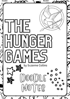 Preview of Hunger Games Doodle Notes, ALL Chapters (1-27)