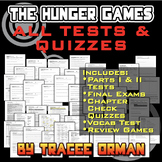 Hunger Games Exams, Quizzes, Tests, Review Bundle