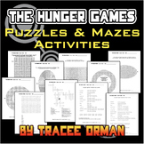 Hunger Games Novel Puzzles, Mazes, Word Search
