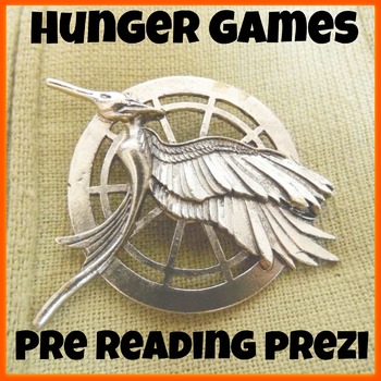 Preview of Hunger Games Pre Reading Prezi with Handout