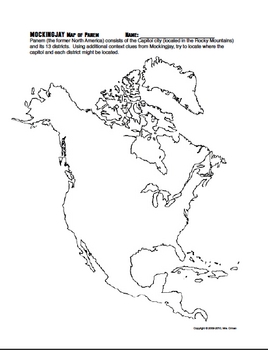 Hunger Games Trilogy Map Of Panem Arena And Capitol Activities By 