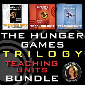 Preview of The Hunger Games Trilogy Teaching Units Bundle