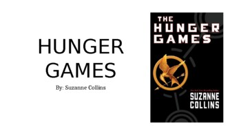 Preview of Hunger Games by Suzanne Collins PowerPoint