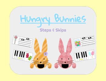 Preview of Hungry Bunnies - Steps & Skips