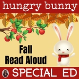 Hungry Bunny Literacy Unit for Special Education PRINT and