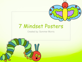 Preview of Hungry Caterpillar 7 Mindset Posters