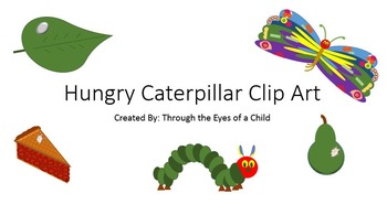 eric carle hungry caterpillar clipart free