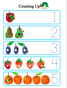 Preview of Hungry Caterpillars Maths for Early Years and SEN