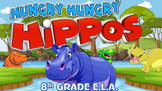 Hungry, Hungry Hippos! An 8th grade ELA final review game