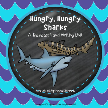 Preview of Hungry, Hungry Sharks: A Research and Writing Unit