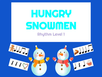 Preview of Hungry Snowmen - Rhythm Level 1