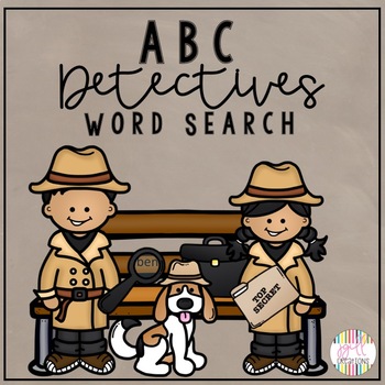 ABC Word Search by jgill creations | Teachers Pay Teachers