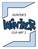 Hunter's Winter Clip Art 2