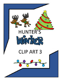 Hunter's Winter Clip Art 3