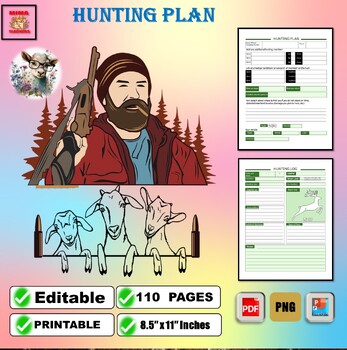 My Retirement Plan Hunting Fishing Hunter SVG PNG Cutting Files