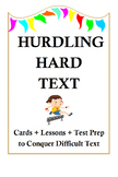 Hurdling Harder Texts ELA Test Prep Cards + Lessons