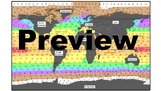Hurricane Formation- Color Ocean Water Temperatures + Worksheet