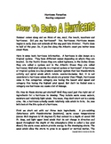 Hurricane Formation a Thematic Reading Writing and Hands O