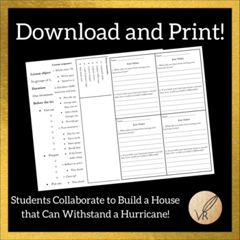 Hurricane House by Vivid Quill Resources | TPT