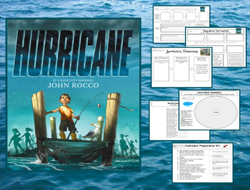 Preview of Hurricane - John Rocco - Book Companion - Sequencing, Research and More!