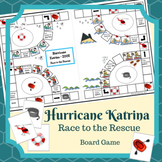 Hurricane Katrina: Race to the Rescue File Folder Game