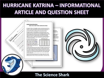 Preview of Hurricane Katrina - Science Informational Article # 1  -  Science Literacy