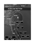 Hurricane Matthew:  Interpreting  latitude, longitude, win