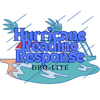 Preview of Hurricane Reading Response