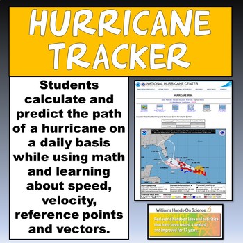 Preview of Hurricane Tracker Template & PowerPoint