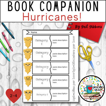 Preview of Hurricanes! Book Companion Grades 2-4 {Print and Digital}