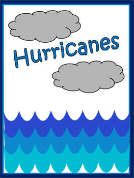 Weather: Hurricanes: Grades 3-5 by Meaningful Teaching | TPT