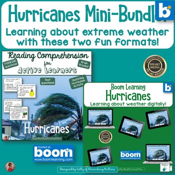 Preview of Hurricanes Mini-Bundle  Learning About Extreme Weather and Natural Disasters