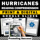Hurricane Activities Nonfiction Reading Passages Science G
